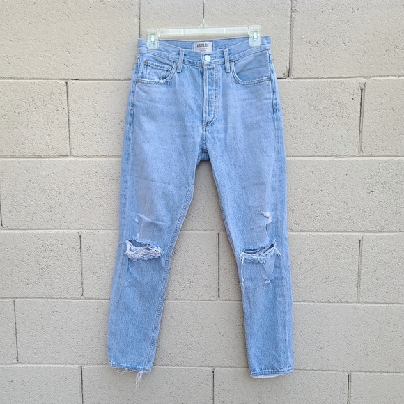 Agolde | Jamie High Rise Classic Jeans in Shakedown Size 25 - Picture 2 of 8
